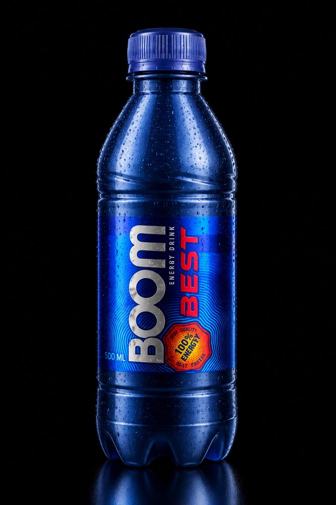 BOOM Energy 250մլ, պլաստիկ շիշ